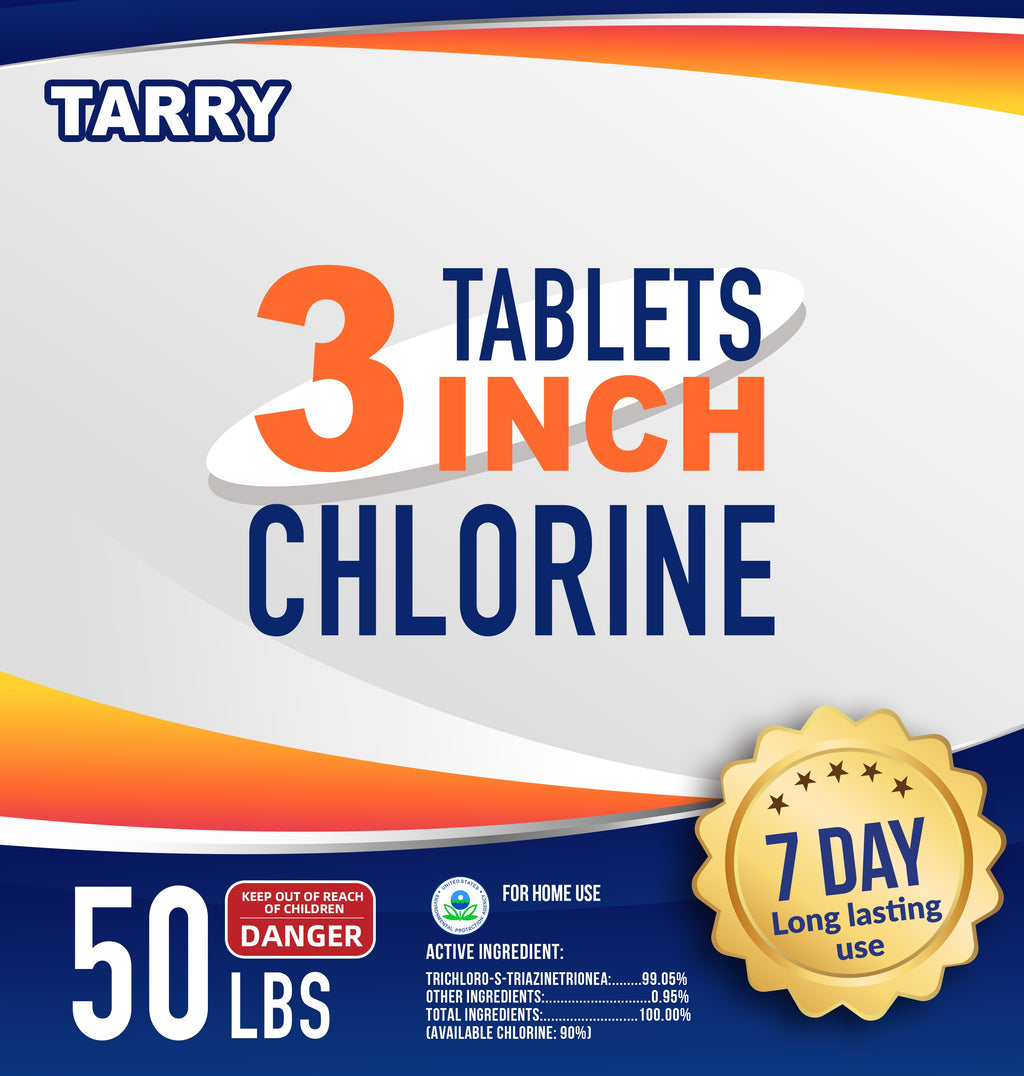 Tarry 3 inch Chlorine Tablets 50 lbs